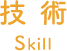 技術 Skill